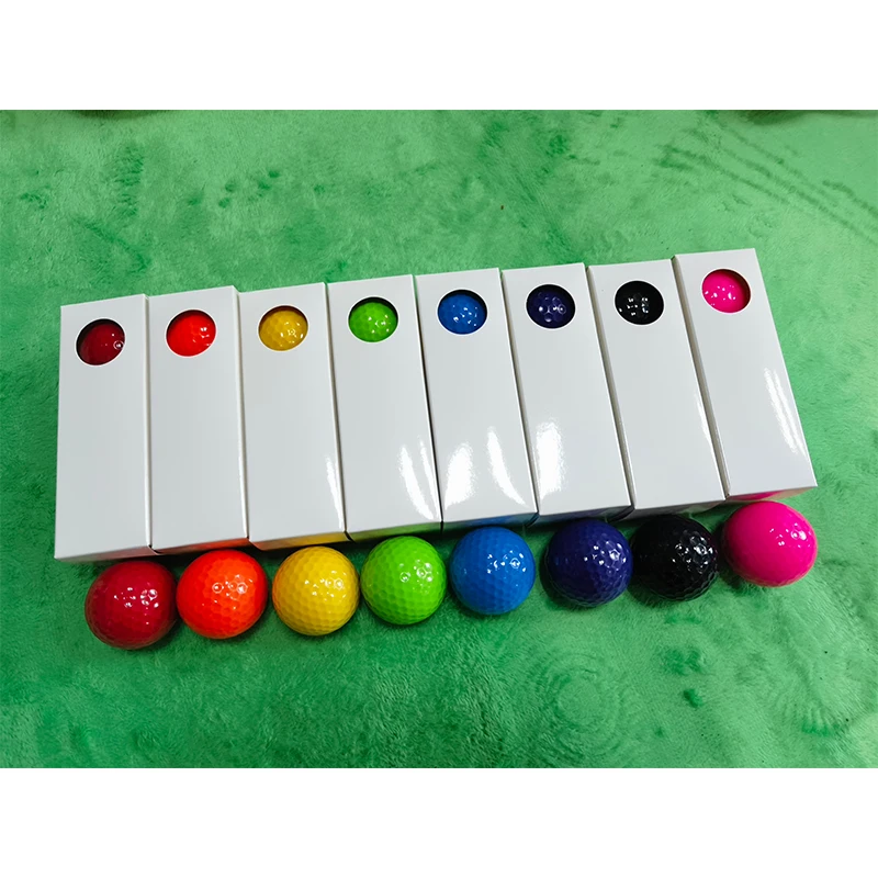 Colorful Golf Practice Balls, Wholesale Price in Stock, New Golf Balls