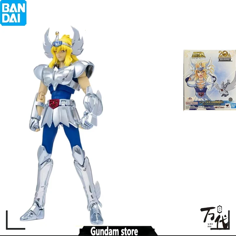 

Фигурка BANDAI из оригинальной ткани SAINT CLOTH MYTH EX CYGNUS HYOGA на 20-ю годовщину VER, подарки, коллекционные украшения для мальчиков