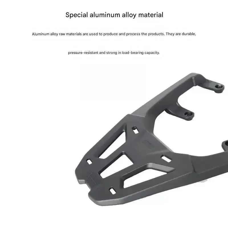 เหมาะสําหรับ QJMOTOR ATR 125 ABS/TCS รถจักรยานยนต์อลูมิเนียมด้านหลังหางกล่องวงเล็บการปรับเปลี่ยนอุปกรณ์เสริม