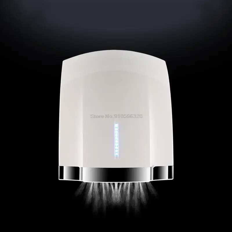 A904 Hoàn Toàn Tự Động Cảm Ứng Khách Sạn Phòng Tắm Nhà Máy SấY Tay 1800W Công Suất Nóng Lạnh Sấy Khô Tay Máy 220V trắng/Vàng