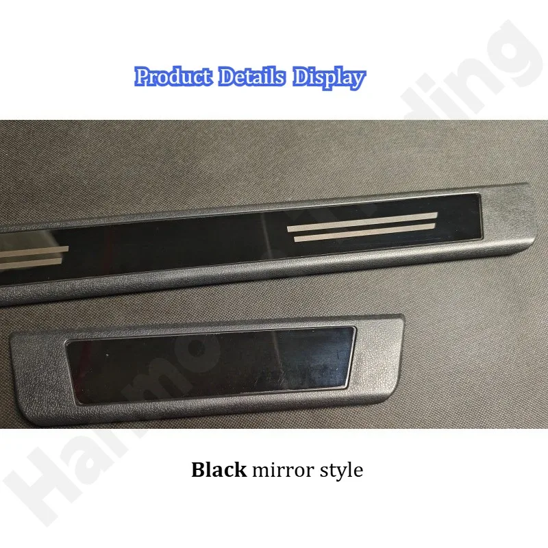 لشيري تيجو 4pro 2021-2025 ABS + الفولاذ المقاوم للصدأ ترحيب دواسة حماية عتبة الباب قطاع عتبة اكسسوارات الديكور