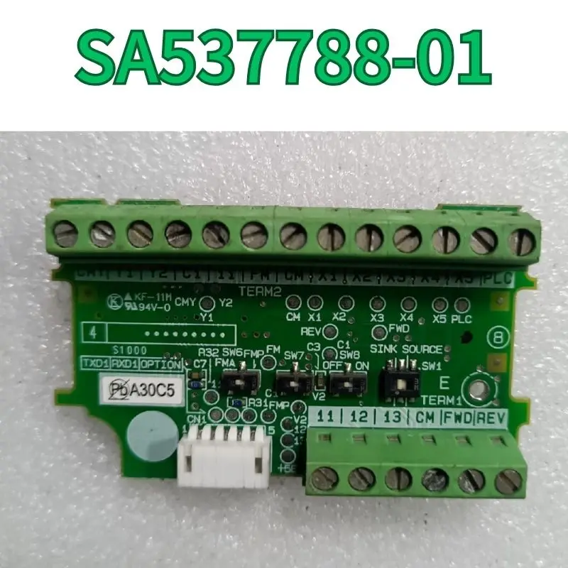 

second-hand Frequency converter terminal board SA537788-01 test OK Fast Shipping