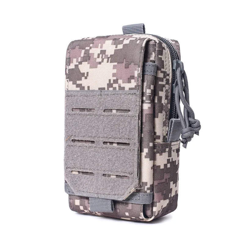 Bolsillo táctico para teléfono móvil, bolsa para ventilador militar multifunción para deportes al aire libre, bolsa de Montañismo, bolsa de almacenamiento de accesorios