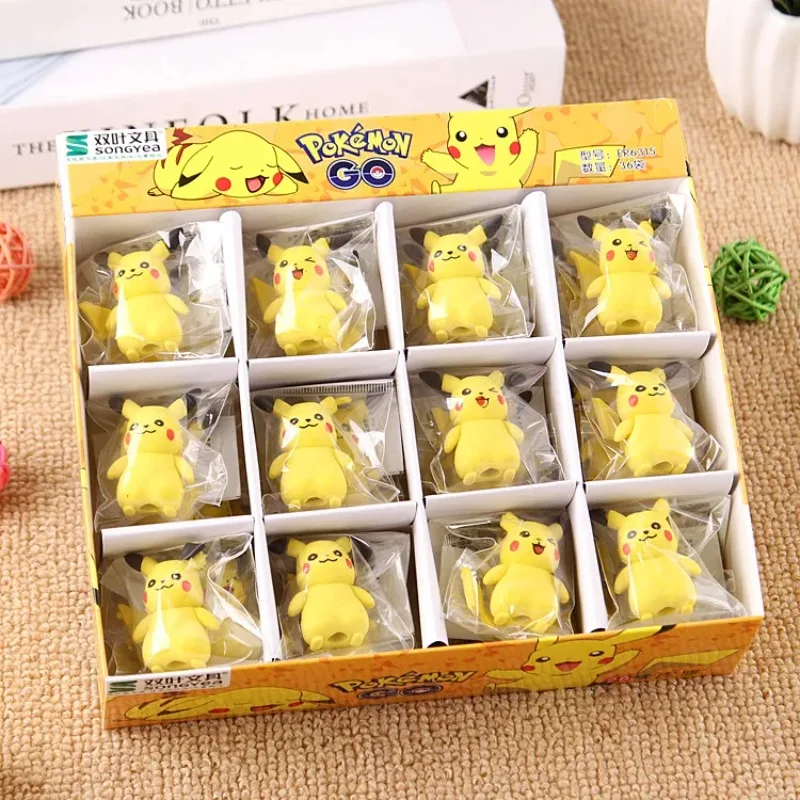 72pcs-pokemon-eraser-cartoon-anime-figure-pikachu-student-school-stationery-supplies-for-children-3d-erasers-toys-birthday-gift
