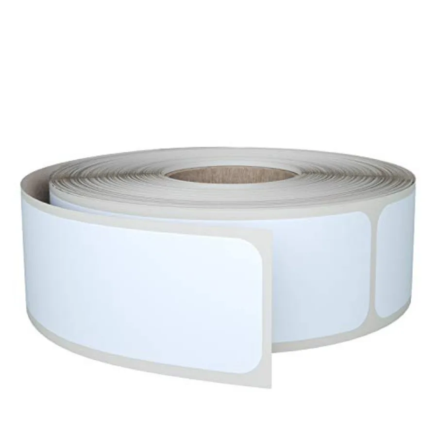 1x3 inch 7.5cm x 2.5cm Adhesive Labels Rectangle Sticker Rolls, Pack by