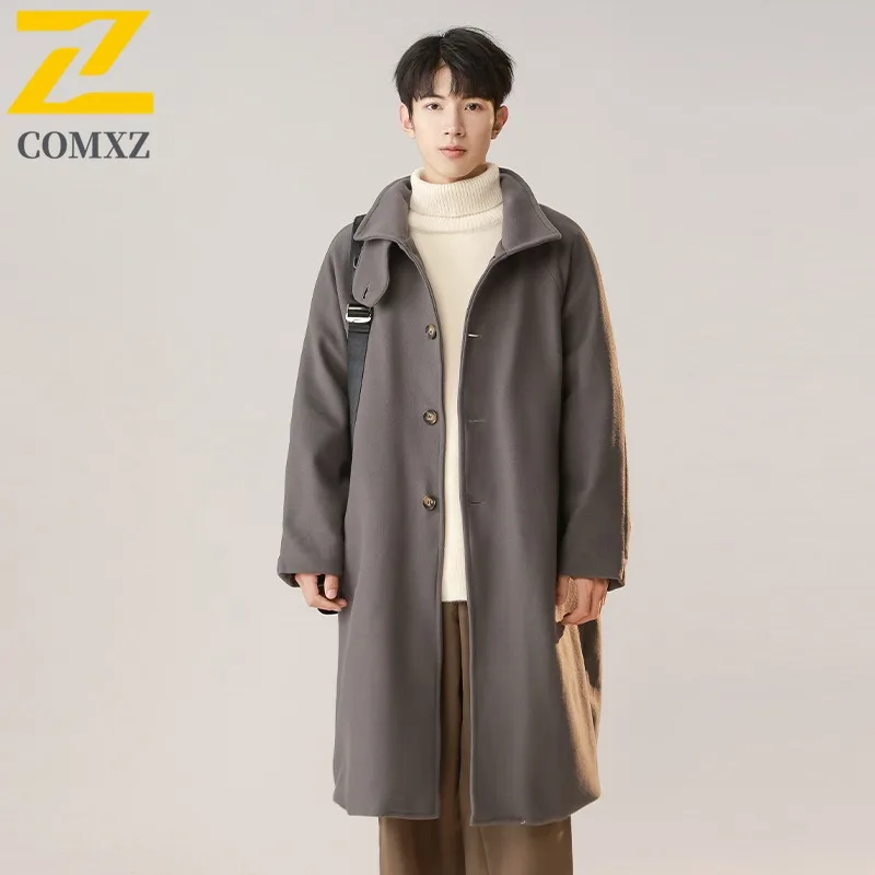 COMXZ Izexx Fashion Autumn Winter American style New Wool Warm tactics waterproof and windproof Coat lightweight windbreaker