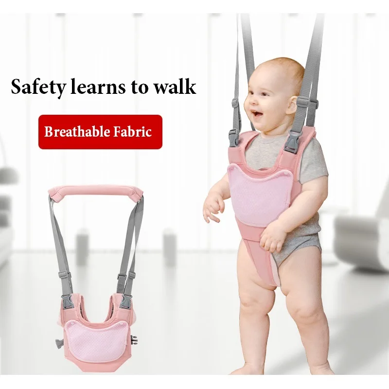 Baby Breathable Walking Learning Belt Toddler Walking Harness Dual Purpose Safety Activities Harness for 8-36 Months Old Kids