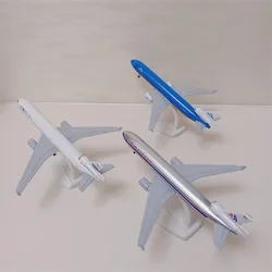 20cm Alloy Metal World Cargo KLM USA AA FEDEX UPS Malaysia MD MD-11 Diecast Airplane Model Plane Aircraft w Wheels Landing Gears