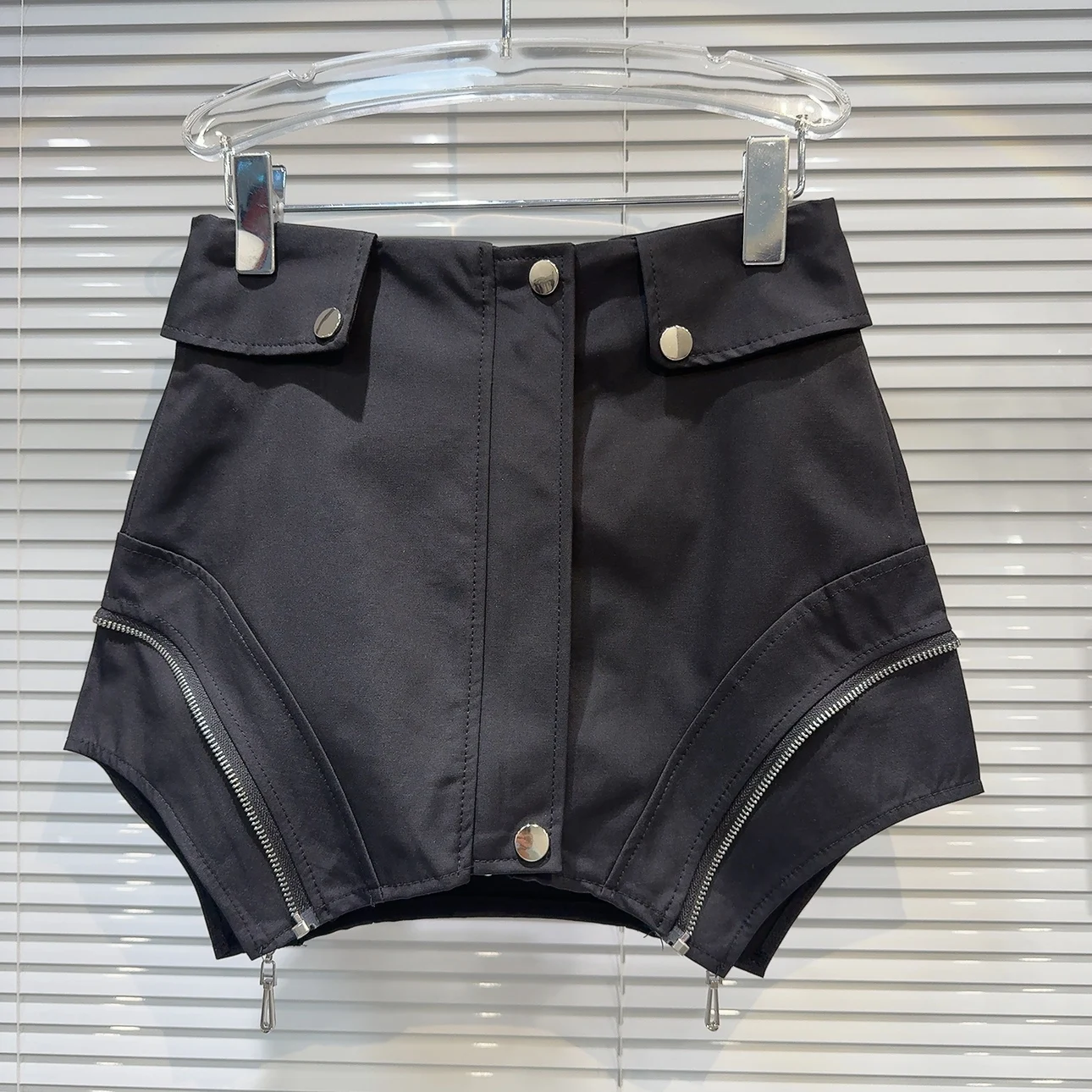 

Street Sle American Hot Girl Асимметричный дизайн на молнии Рабочая юбка Юбка f Юбка для тела Модное новое поступление