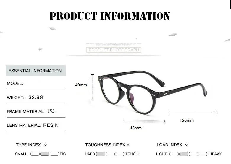 2024 Fashion Women Glasses Frame Men Eyeglasses Frame Vintage Round Clear Lens Glasses Optical Spectacle Frame
