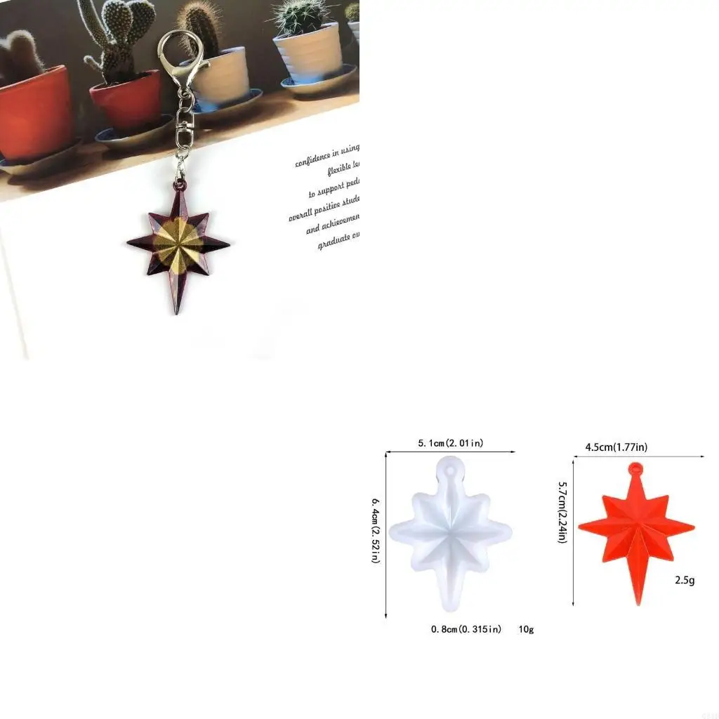 Epoxy Resin Pendant Silicone Mould DIY Crafts Jewelry Making Tools
