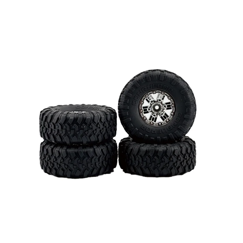 Wltoys 12428 12423 Rubber RC Car Wheels Tires for 124018 124019 144001 1/12 FY03 01/02/03/04/05 Q39 Q40 Q46 RC Car