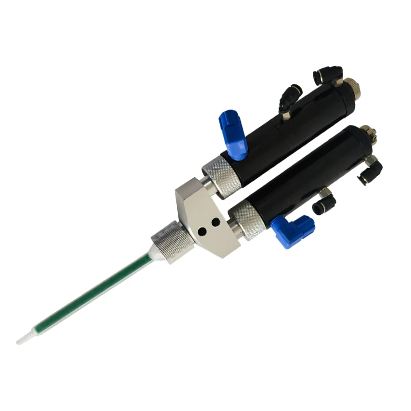 DJF-28 Compound action double cylinders diaphragm-type dispensing AB glue valve