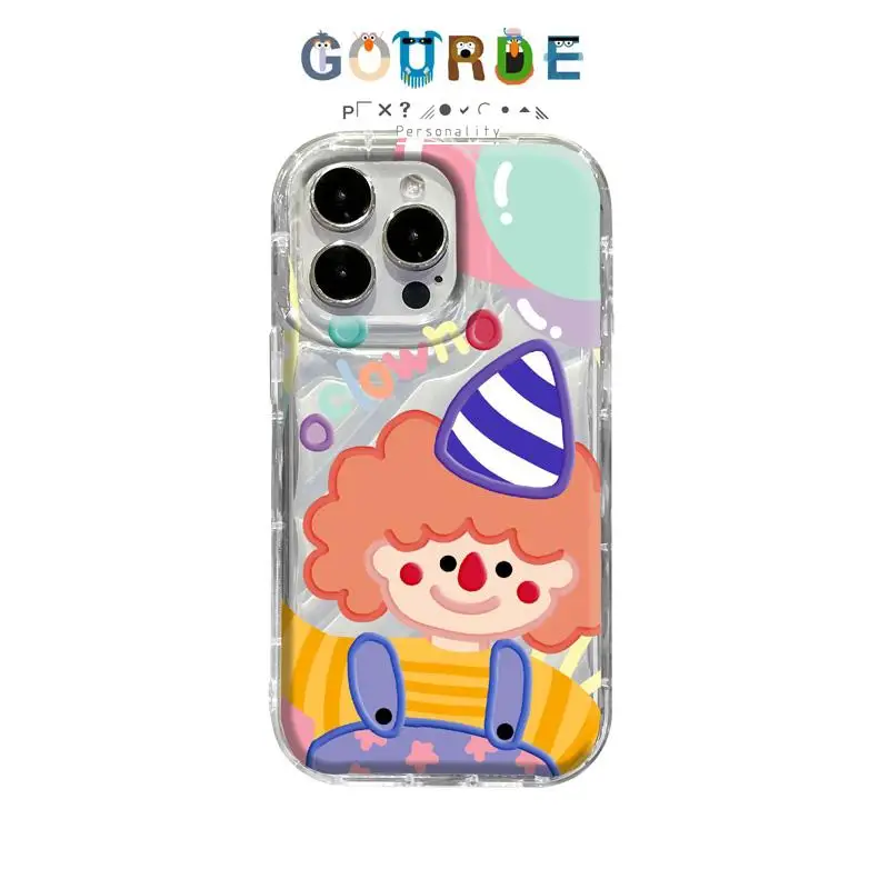 

Gourde Cute Joker Cartoon patterns Phone Case for Iphone 16 15 14 12 13 11 Pro Max IP 7 8 Plus Iphon X XS XR Xs Max