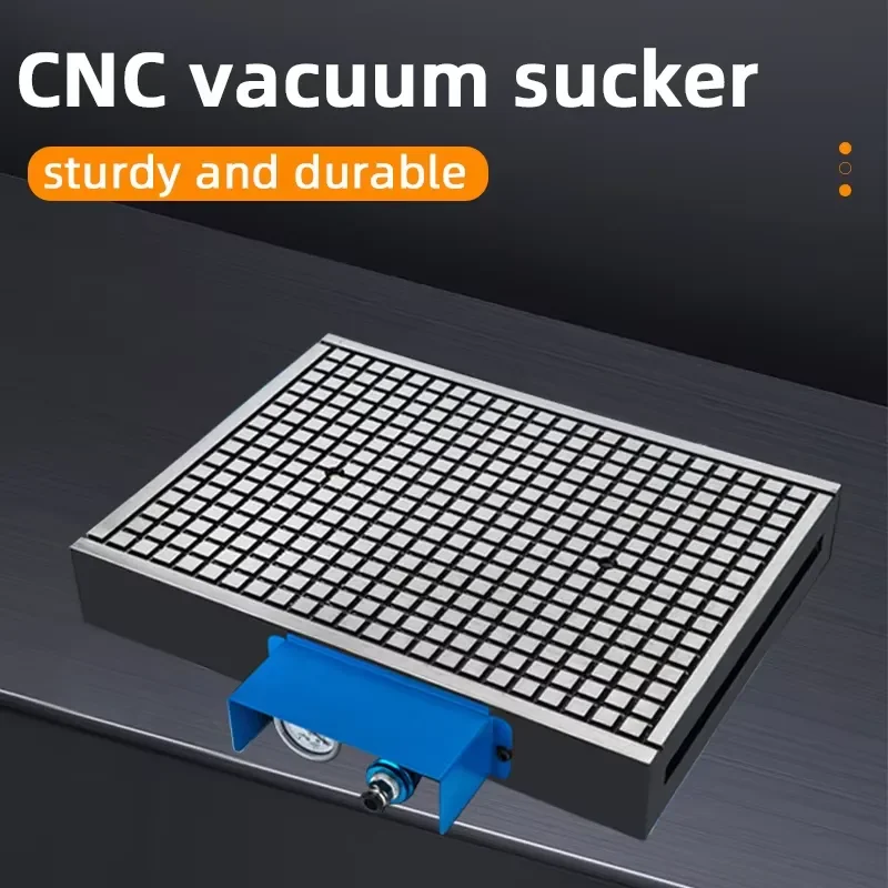 CNC Vacuum Chuck Pneumatic Fixture Disk Grinder Milling Machine Machining Center Stainless Steel Aluminum Copper Plate