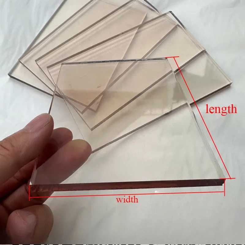 1PCS ทนอุณหภูมิสูงแก้วเตาผิงเตาไม้ประตูโปร่งใส microcrystalline เซรามิคแก้ว 200/1000 ° ซี