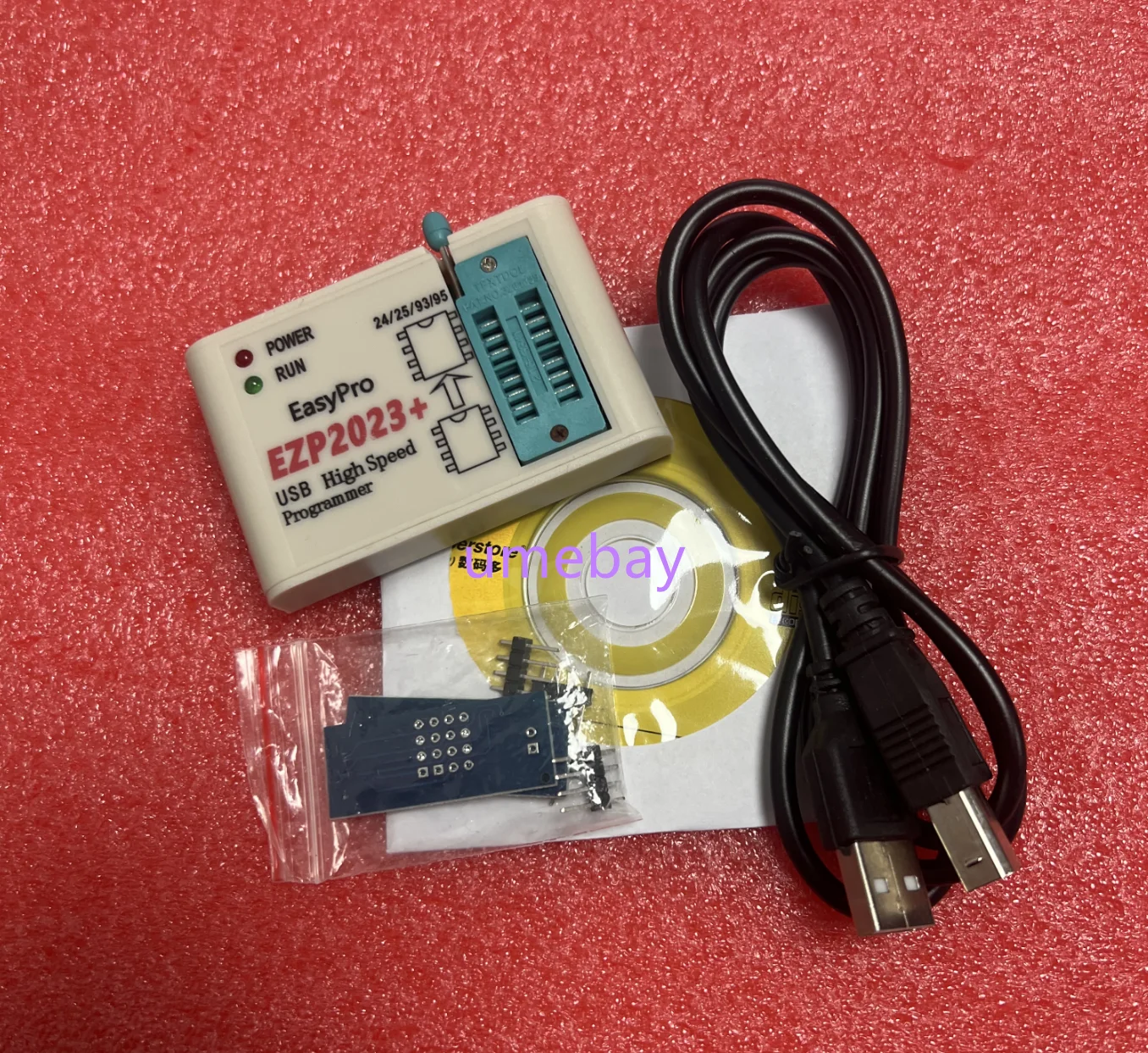 1pcs USB High Speed Programmer EZP2023 2019/2010 24/25/93/95 Bois Upgrade with Data Delivery