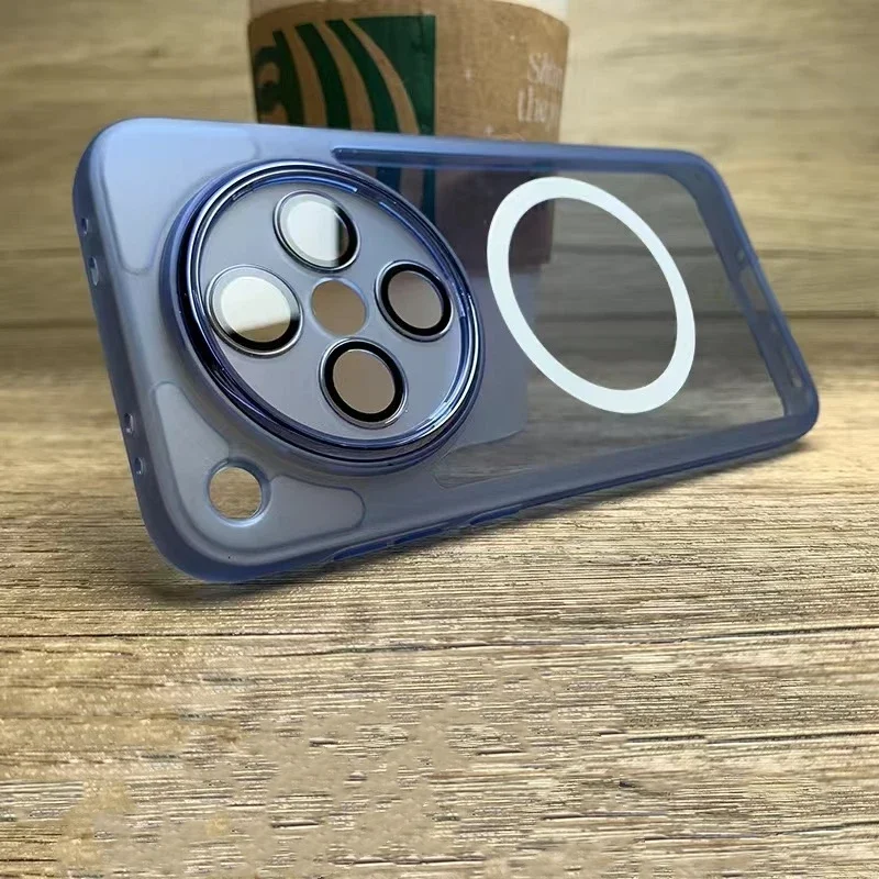 OPPO Find X8 Pro X7 Ultra 카메라 보호 필름 MagSafe 케이스 (Find X6 Pro X8S Plus 호환) 소프트 실리콘 충격 방지 투명 범퍼