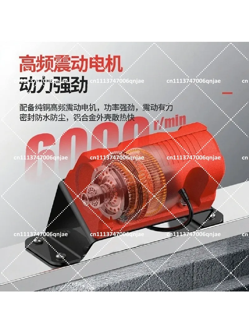 100cm Electric Concrete Polisher Level Floor Vibration Ruler Mortar Vibrator Screed Concrete Leveling Machine with Battery 48V