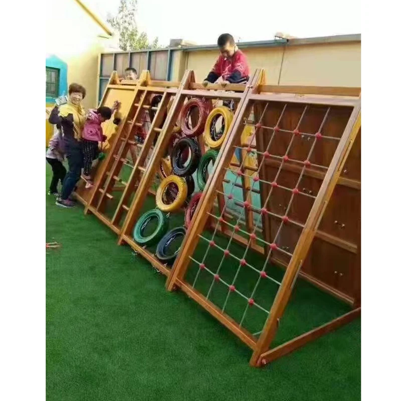 Outdoor Scenic Area Slide Combo With Playground Equipment Stainless Steel Slide and Large Outdoor Gear Sold at Factory Price