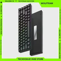 Teamwolf Raven68 Magnetic Switch Mechanical Keyboard Wired 68keys Gamer Keyboards Quick Trigger Hot Swap Rgb Fps Wired Keyboard