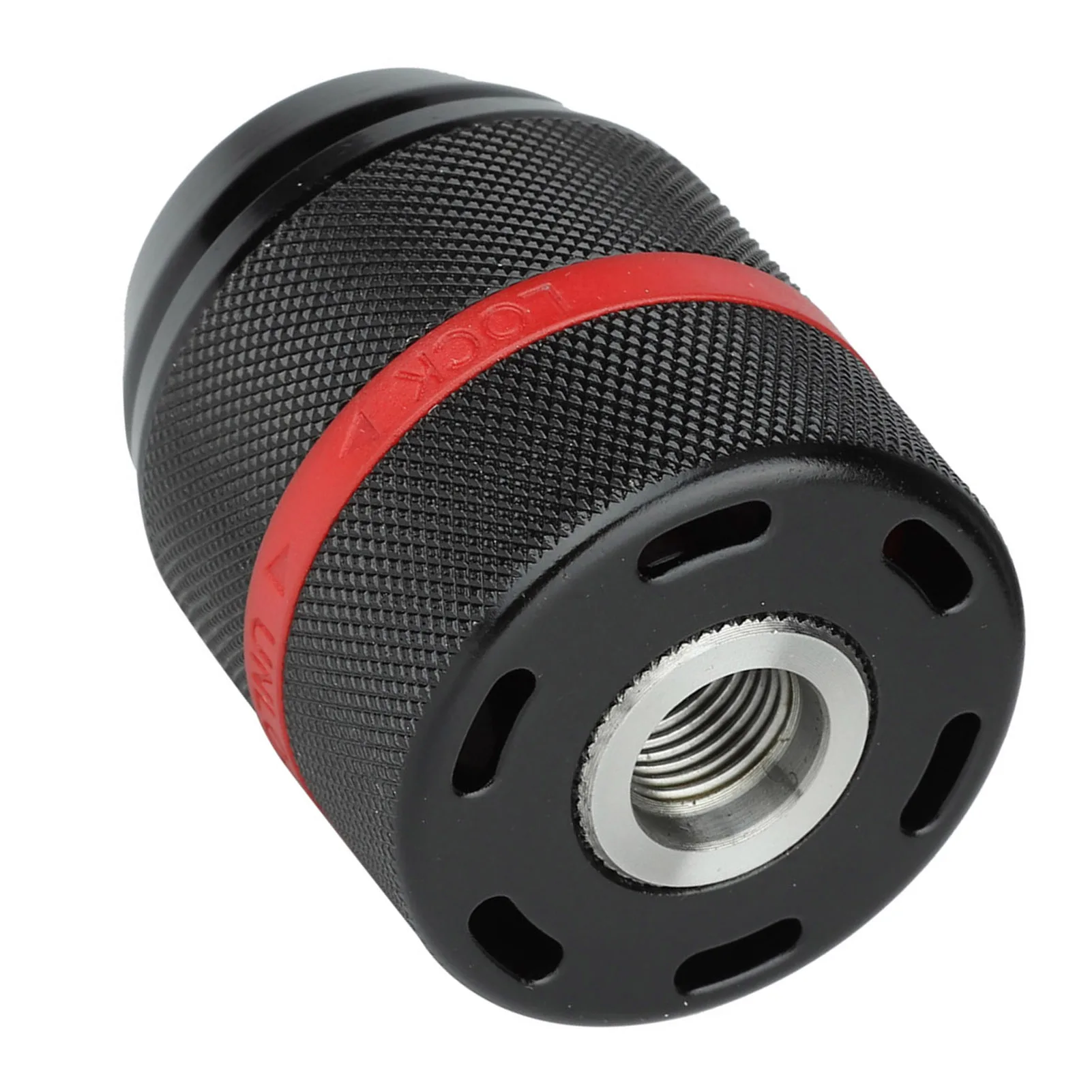 Keyless Hand Drill Chuck 1/2‑20UNF Mount 2~13mm Self Tighten Drill Chuck for Multiple Purposes
