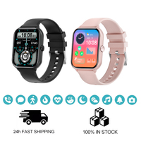 1.95 Inch Full Screen Smartwatch For Men Women with BT Call Heart Rate Sleep Monitor 100+ Sport Models Smart Watch For Men Wome