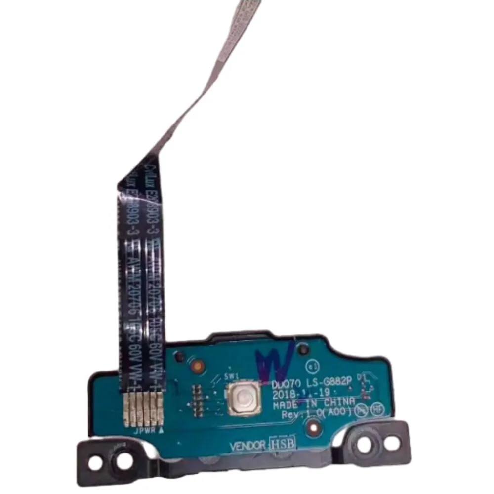 

Для Dell Alienware Area 51M печатная плата кнопки питания LS-G882P W кабель NBX0002EX00