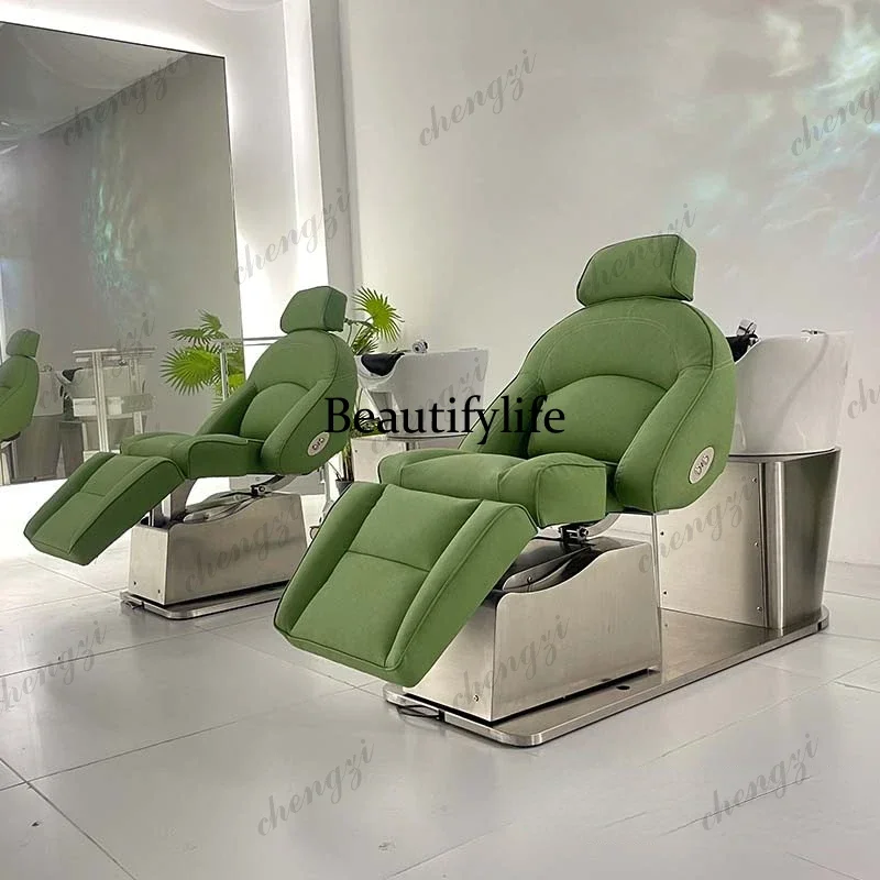 Electric Hairdresser Chair Shampoo Intelligent Simple Beauty Salon Chair Hair Washing Hairsalon Furniture