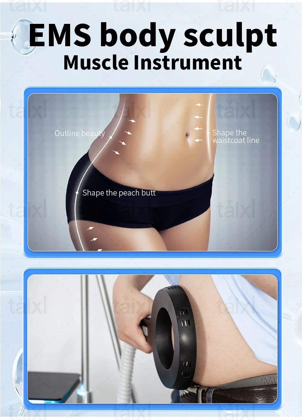 

Portable PEMF Physiotherapy Machine for Body EMTT Magnetotherapy Relief for Sports Injuries Standing Type