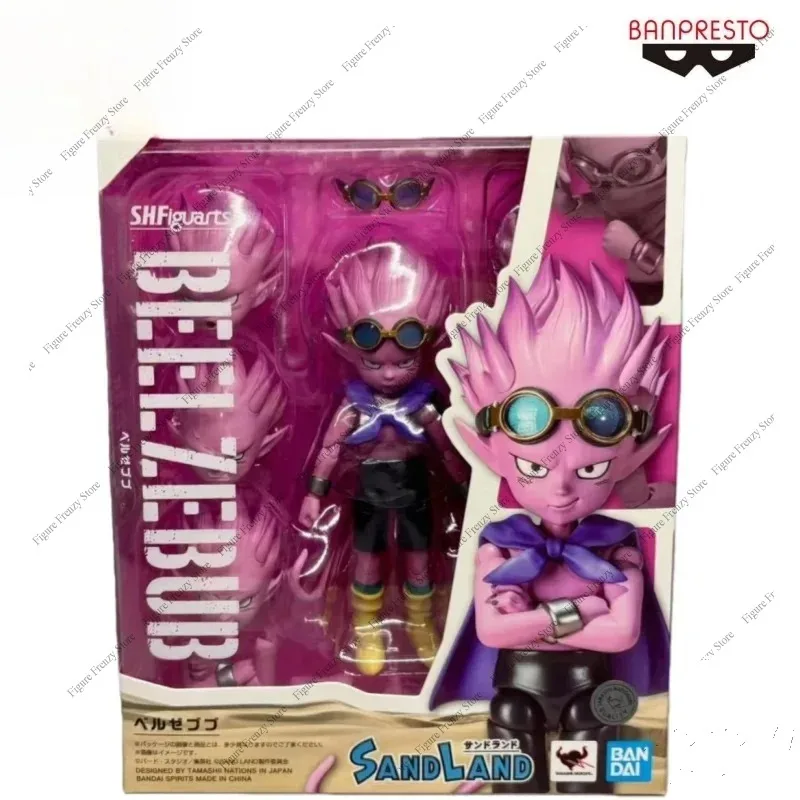 

Special Offer Fast Shipping Action Figure for Bandai S H F Sand Land Bergejeb Mol Anime Characters Garage Kit Collectible