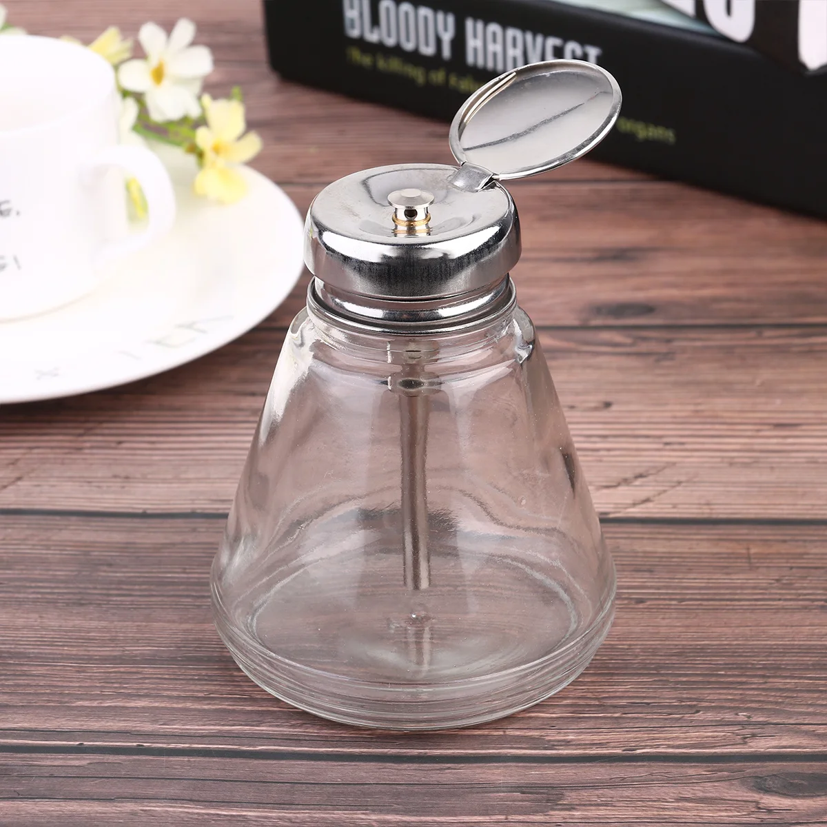 

1Pcs Metal Core Leakproof Alcohol Storage Bottle Durable Container for Travel Dispenser Makeup Remover Cleaner Bottle