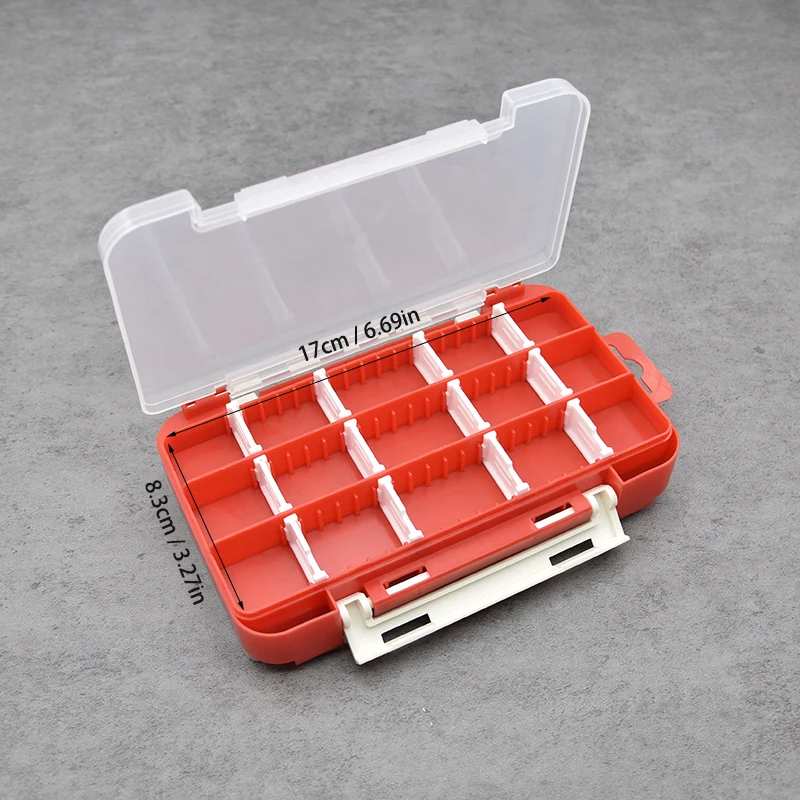 New Fly Fishing Tackle Box Fishing Accessories Tool Storage Box Sided Carp For Fishing Goods Hooks Lure Boxes