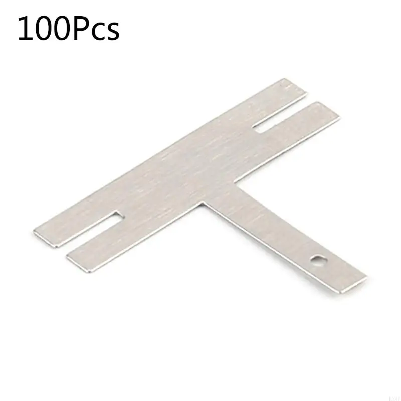 

920L Nickel 100 Piece for T Shaped Nickel Sheets Plates Battery Nickel Plated Steel Belt Welding Connector