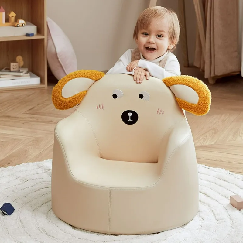 Cute Pet Shape Kids Sofa, Baby Chairs, Reading Corner Baby Seat , Anti-rollover Lazy Sofa, Armchairs for Babies Baby Furniture