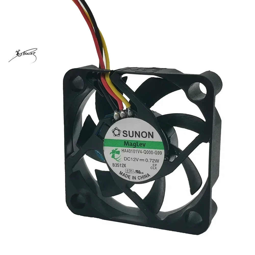 for  original Sunon HA40101V4-Q000-G99 4010 12V computer CPU mute fan 4cm 40x40x10mm