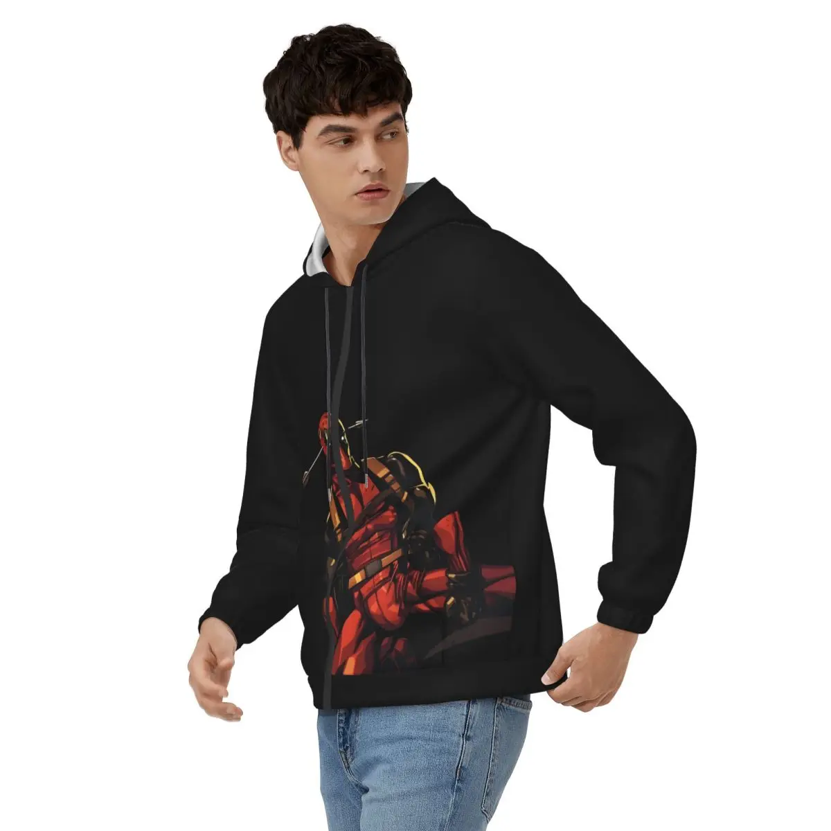 Men's Deadpool Hoodie Disney Marvel Deadpool & Wolverine Film Clothes Novelty Hoodies Gift Idea Clothing