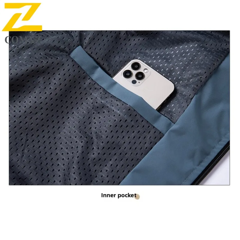 الخريف الشتاء الرجال انفصال هود سترة الأعمال عادية التجاعيد مقاومة معطف أنيق مكتب ملابس خارجية للمحترفين الشباب #6