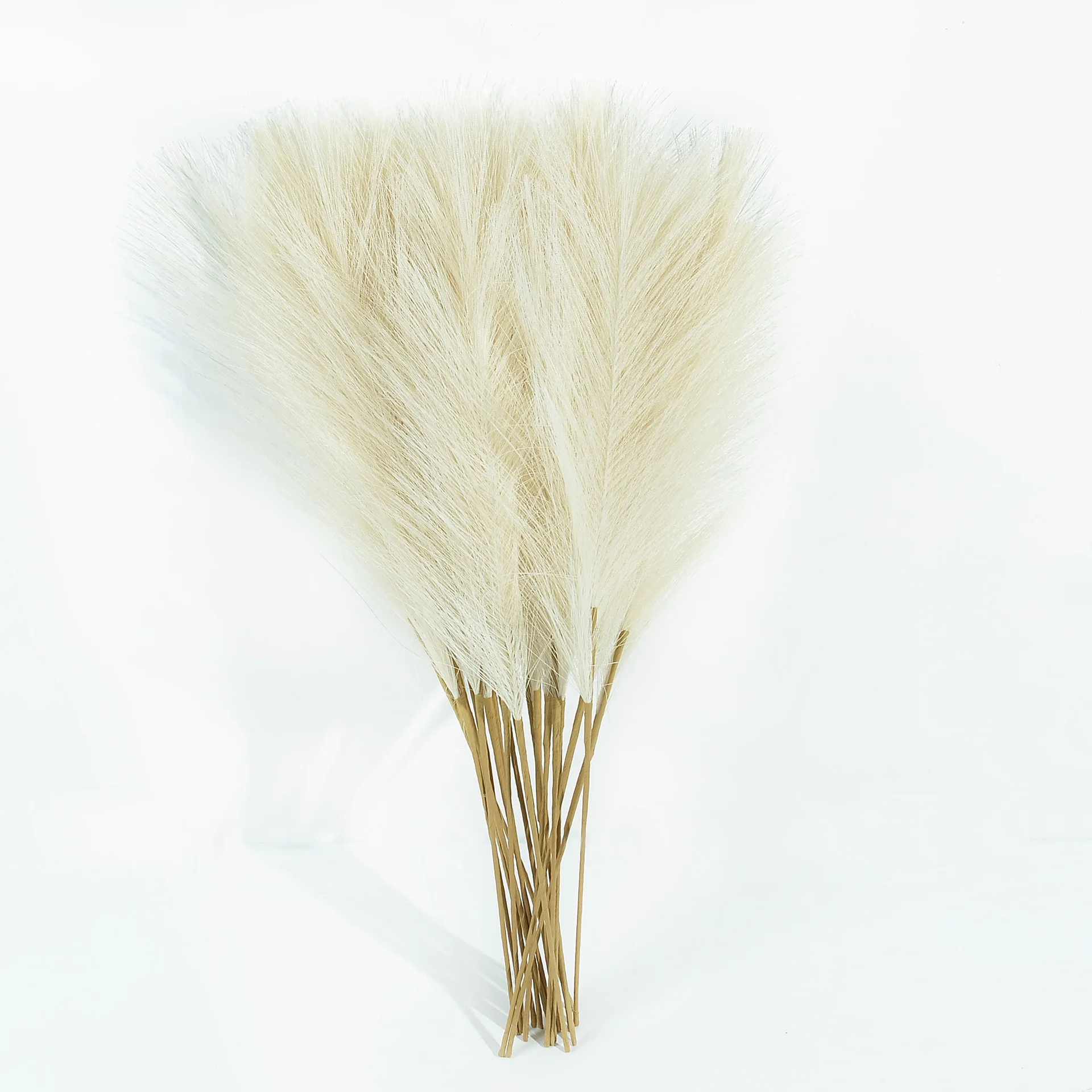 5 قطعة 2 شوكة 45 سنتيمتر الاصطناعي Pampas العشب باقة بوهو ديكور زهرة نبات صناعي القصب ل الجدول DIY بها بنفسك المنزل ديكور حفلات الزواج #2