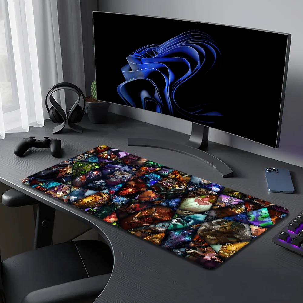 لعبة Dota 2 الإستراتيجية والتشغيل لوحة الماوس كبيرة حصيرة مكتبية لوحة المفاتيح مريح مكتب المطاط لعبة الكمبيوتر عدم الانزلاق مكافحة فراي المنزل Cus
