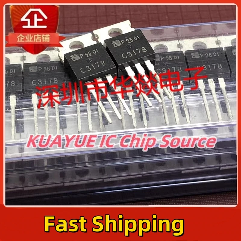 10PCS-30PCS  C3178  2SC3178   TO-220  850V  2A    Quality Fast Shipping  In Stock
