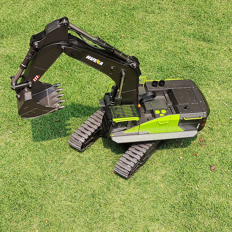 1/14 Huina 1593 573 540 RC Excavator Dumper Truck Crawler 2.4G Remote Control Alloy Tractor Loader Raido Controlled Car Digger