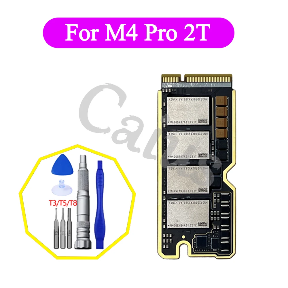 ใหม่ Mac Mini M4 PRO SSD 2 TB/4 TB ภายใน Solid State Hard Disk SSD ชุดไดรฟ์สําหรับ M4PRO SSD ความจุอัพเกรดหน่วยความจํา DIY ชุดซ่อม