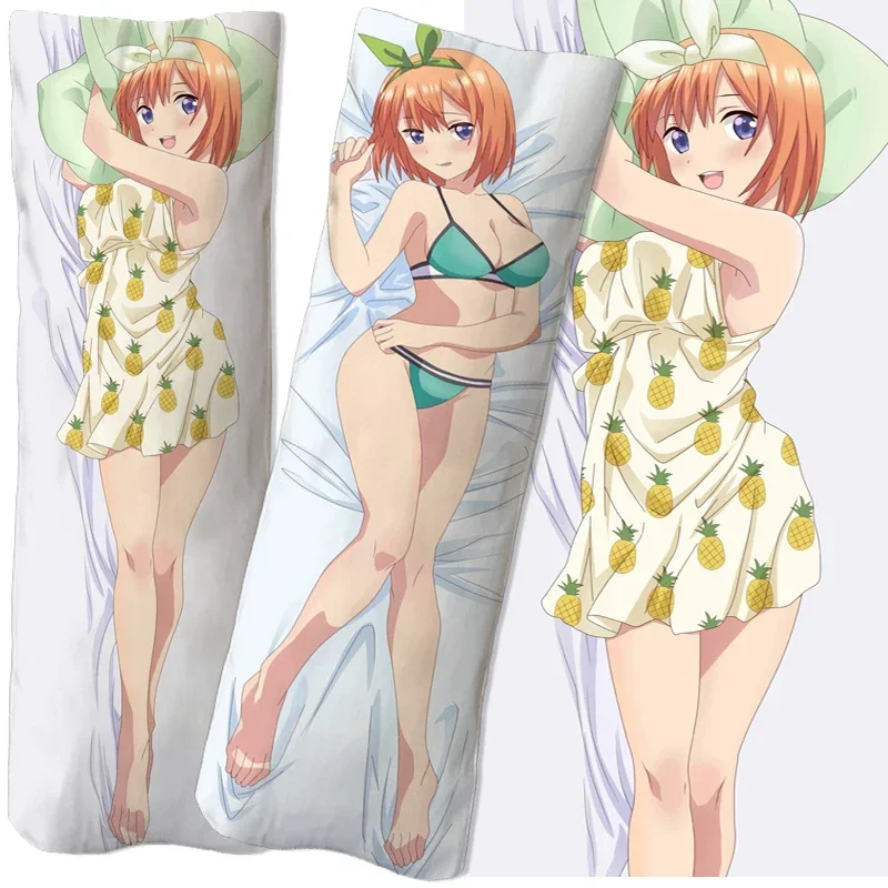 Anime The Quintessential Quintuplets Dakimakura Pillowcase Cushion Cover  Hugging Body Pillow Case Game Otaku Pillow Cover