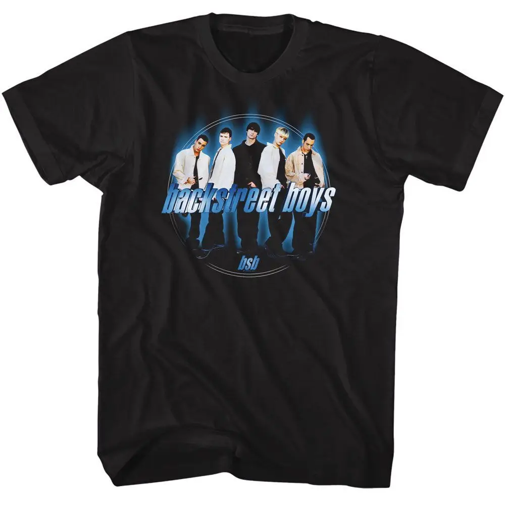 Backstreet Boys Blue Circle Music T Shirt