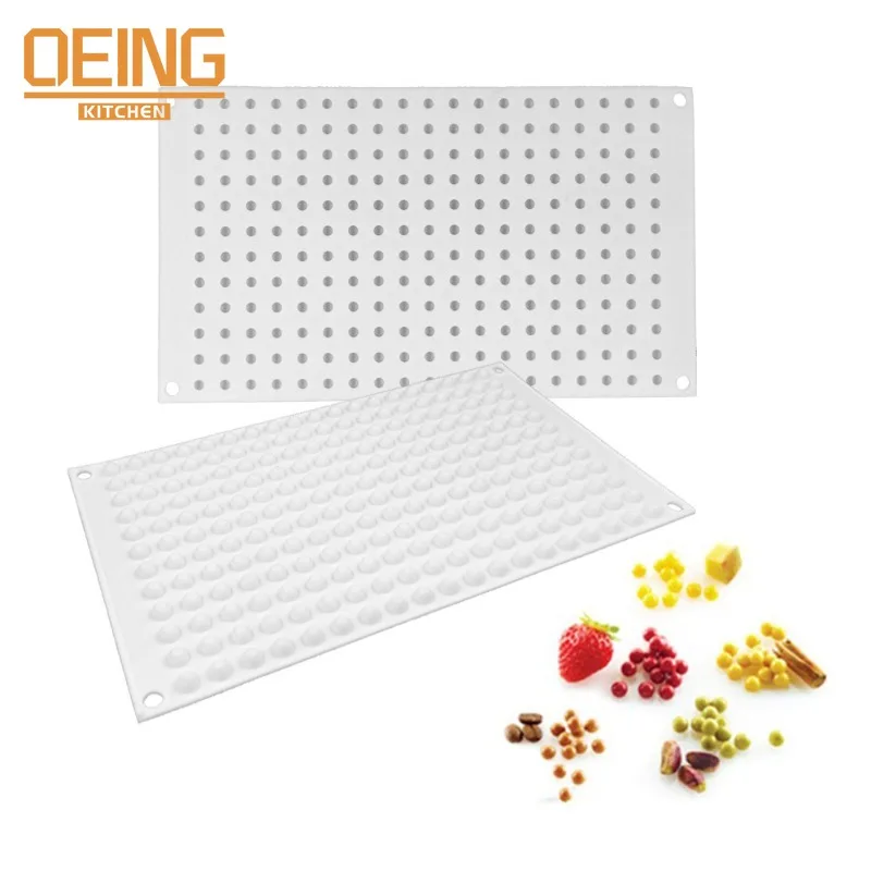 

228-Hole Round Silicone Mold DIY French Dessert Ice Tray Candy Jelly Pastry Sandwich Cake Decoration Bakeware Accessories