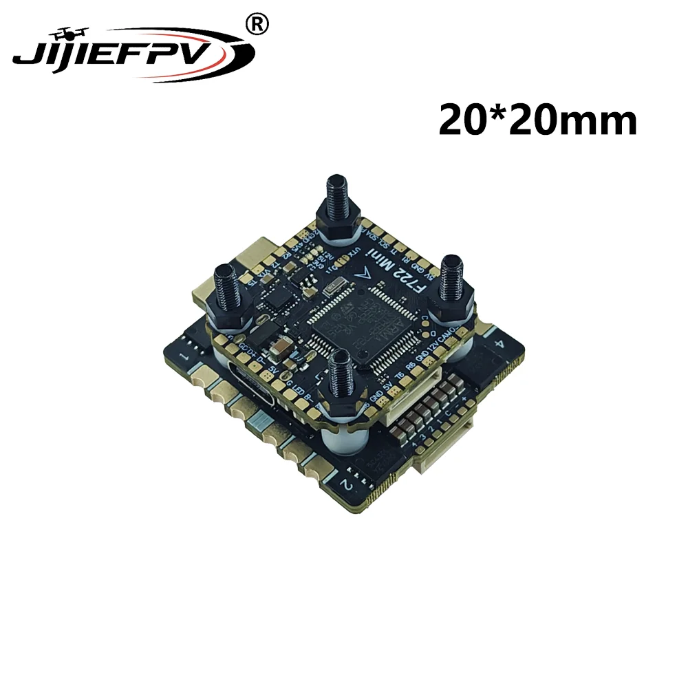 JiJieFPV F7MINI Flying Tower V2 Flight Controller 70A Mini ESC 20*20mm Cross-Cutting Drone F72