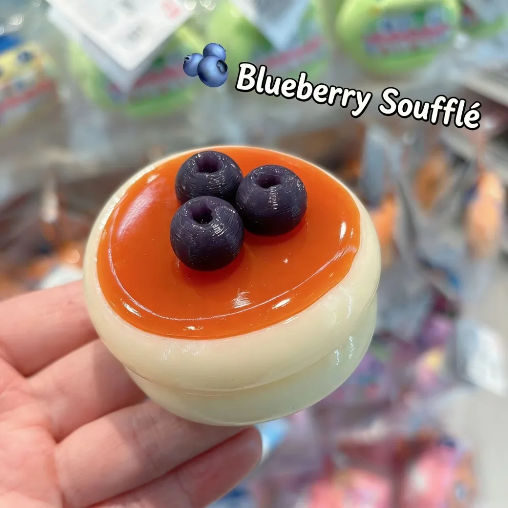 

Children Blueberry Squishy Strawberry Simulation Hand Relax Sensory Fidget Ball Food Shape Pinch Soufflé Squishy Adults