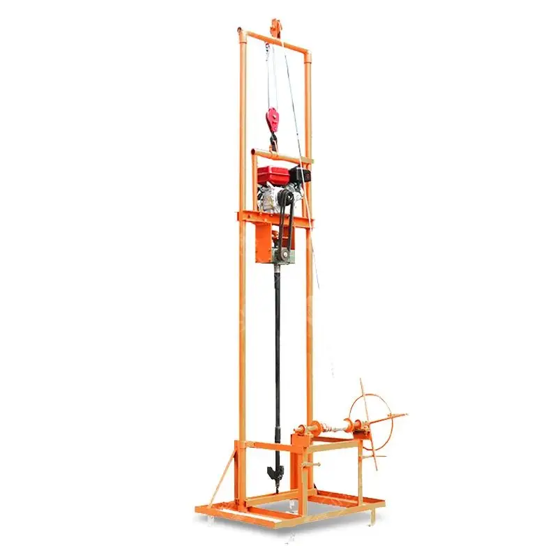 

Портативная буровая установка для скважин на воду (бензин/дизель), 80 м, мини, ручная, легкая, для продажи