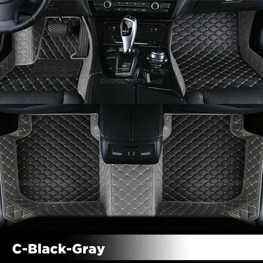 

For Ford Edge 5 Seats 2015 2016 2017 2018 2019 Car Floor Mats Custom Auto Foot Pads Automobile Carpet Cover Interior Accessories
